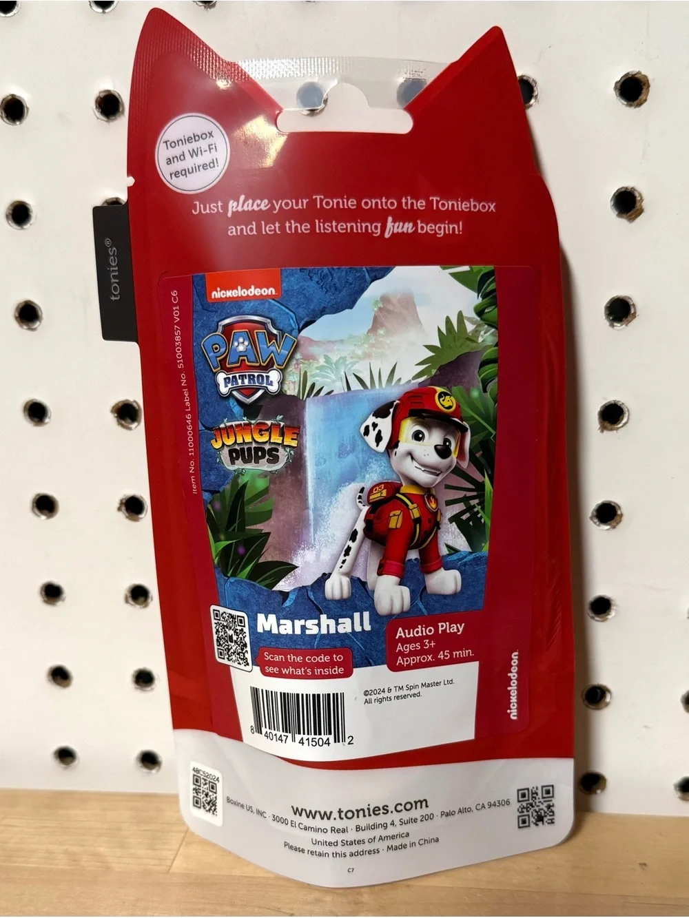 Tonies Paw Patrol Jungle Pups: Marshall for Toniebox - Brand new
